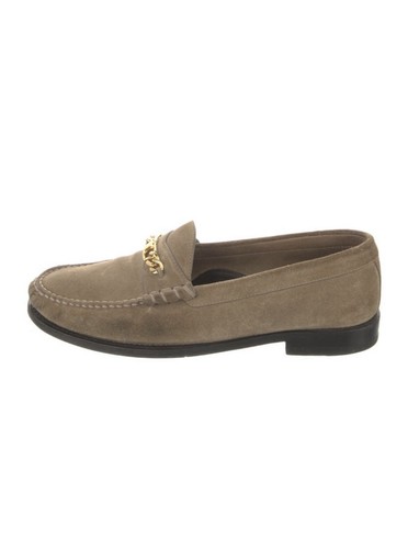 Celine beige suede chain - celine,
